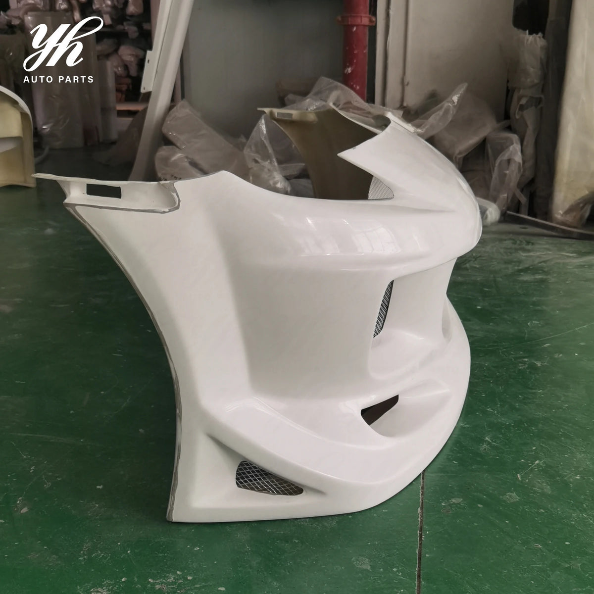 High-Quality Brand-new Benuine Fiberglass Front Bumper, Modified Auto Parts Compatible with RX-8 RX8
