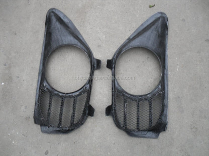 High Quality for Skyline R35 GTR Exhaust MCR Style Surround (pair) CF Carbon Fiber