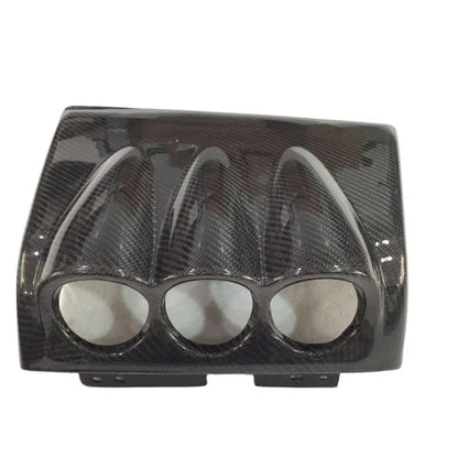 3K Twill Carbon Fiber Triple Gauge Pod Meter Holder 52mm 60mm for Nissan Skyline GT-R GTR R34 BNR34 Interior Tuning
