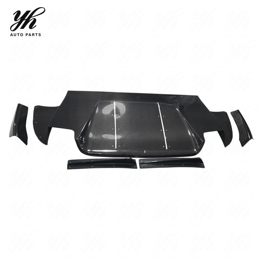 Carbon Fiber REAR DIFFUSER CF for Evolution EVO 9  STYLE CF