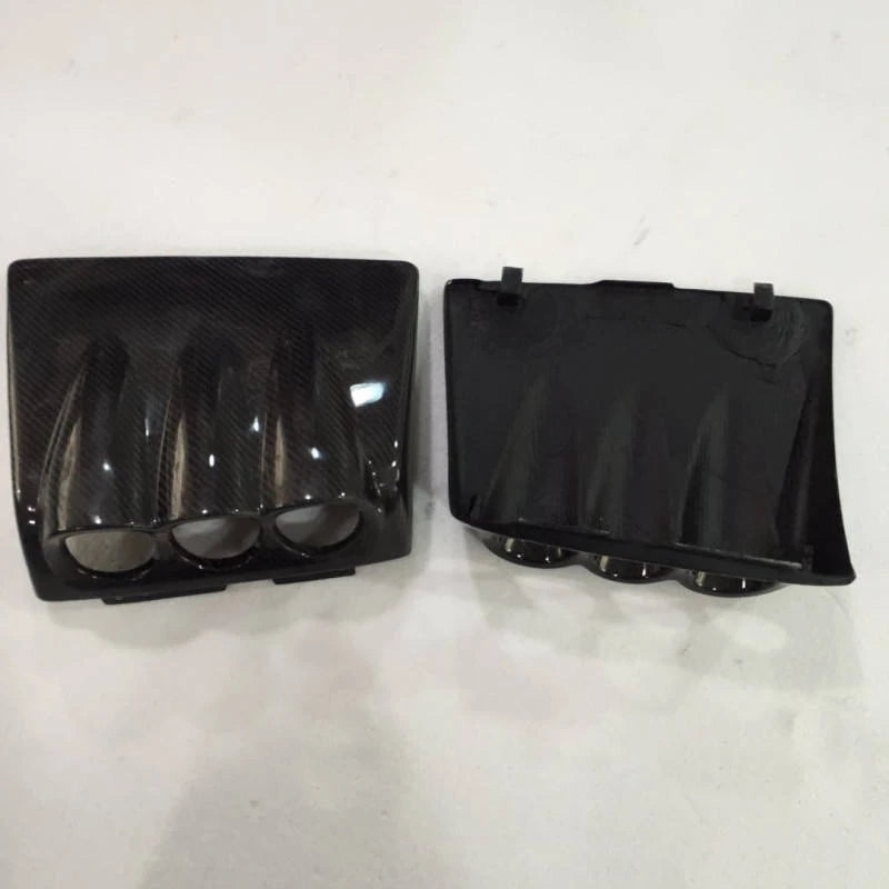 3K Twill Carbon Fiber Triple Gauge Pod Meter Holder 52mm 60mm for Nissan Skyline GT-R GTR R34 BNR34 Interior Tuning