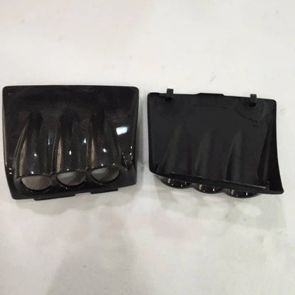 3K Twill Carbon Fiber Triple Gauge Pod Meter Holder 52mm 60mm for Nissan Skyline GT-R GTR R34 BNR34 Interior Tuning