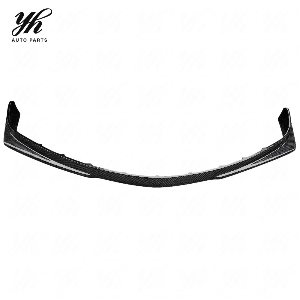 Black Carbon Fiber Front Lip Splitter Valance CF with High Gloss Finish for YH 03-05 Lancer Evolution EVO 8 Ralliart