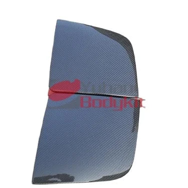 Black Carbon Fiber OEM High Gloss 3k Twill Weave Headlight Cover Replacement (Pair) for MR2 SW20 1990-1995-Yuhang Brand