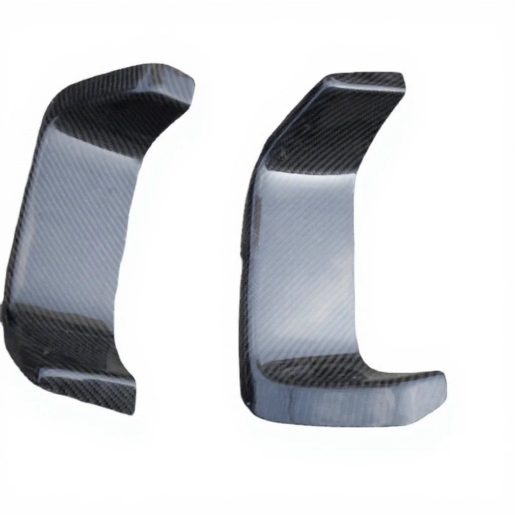 Carbon Fiber GRB STI Exhaust Heatshield Pair for Impreza (Black High Gloss Finish)