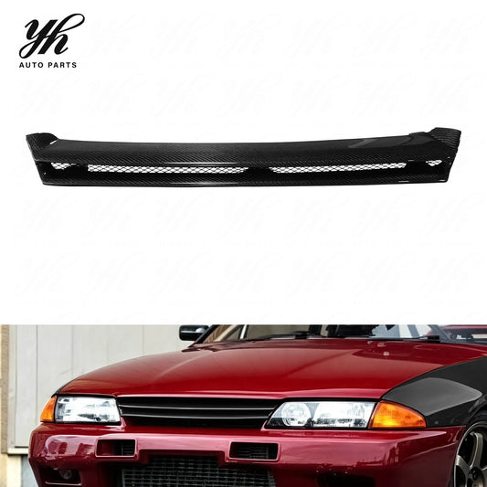 For Skyline R32 GTR OEM Style Front Grille Glass Fiber Front Grill  FRP