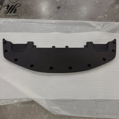 For 1999-2002 Skyline R34 GTR OEM Style Polished Black Front Bumper Bottom Lip with Under Tray Carbon Fiber