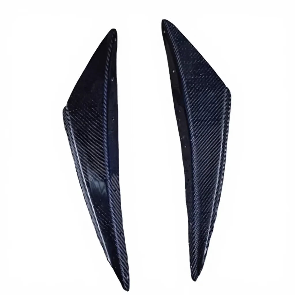 Carbon Fiber OEM Front Bumper 2pcs Splitter Canard for Evolution Evo 6 CF