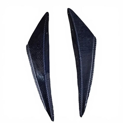Carbon Fiber OEM Front Bumper 2pcs Splitter Canard for Evolution Evo 6 CF