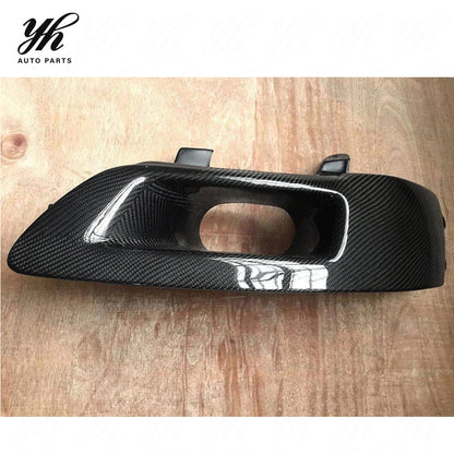 3K Twill Carbon Fiber LHS Headlight Air Intake Duct Replacement for Mitsubishi Lancer Evolution EVO 7 8 9 CT9A Tuning