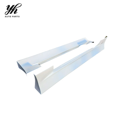 For Silvia S13 Supermade Style Glass Fiber Side Skirt