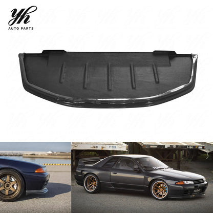 FRP AB-Flug Style Front Bumper Lip Splitter Valance for Nissan Skyline R32 GTR BNR32 1989-1994 Coupe Only