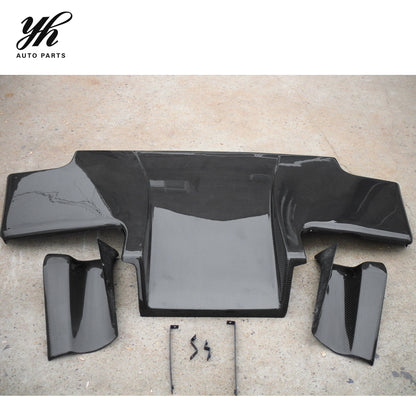 Rear Diffuser With Fitting Kits 3pcs CF for Skyline R33 GTR TS Carbon Fiber