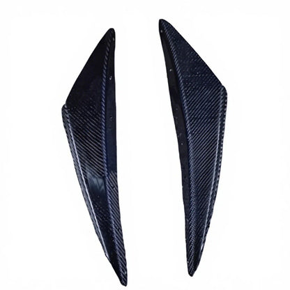Carbon Fiber OEM Front Bumper 2pcs Splitter Canard for Evolution Evo 6 CF