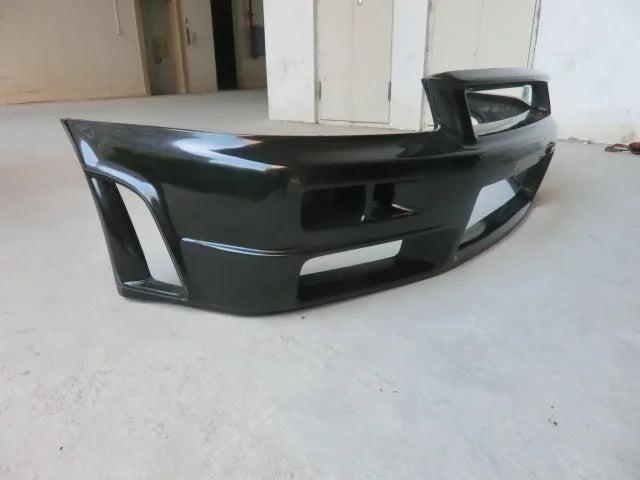 For CF 1999-2002 Skyline R34 GTR NI Style Front Bumper  Carbon Fiber
