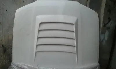 For Skyline R33 GTS Spec 1 Dmax Style Fiber Glass Bonnet Hood