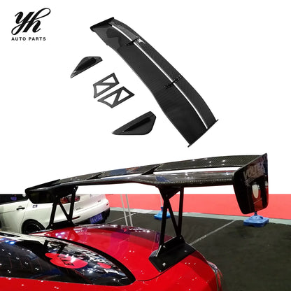 High Gloss Finish Carbon Fiber EVO 7-9 GT Lancer Single Deck Rear Spoiler Wing 1600mm Black