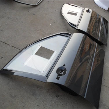 Yuhang Evolution EVO 8 9 Front LH Doors Black Carbon Fiber Body Kit with 100% Fitment