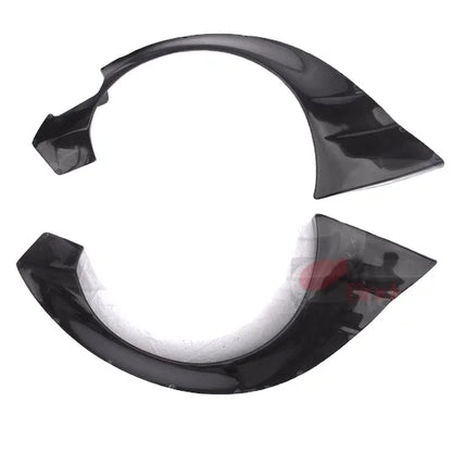 For for 1999-2002 S15 Silvia Rocket Bunny Black High Polished Glass Fiber Rear Fender FRP Yuhang