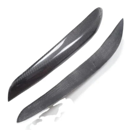 Black Skyline R34 Headlight Eye Lid Eyebrow (Glass Fiber & Carbon) for Nissan 100 NX 1993-1994