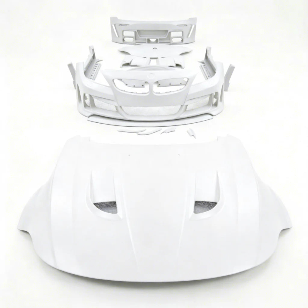 New Arrival Yuhang White Wide Body Kit for Z4 E89 Glass Fiber FRP Front/Rear Bumper Over Fenders Side Skirts 2009-2016