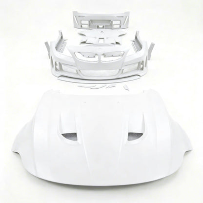New Arrival Yuhang White Wide Body Kit for Z4 E89 Glass Fiber FRP Front/Rear Bumper Over Fenders Side Skirts 2009-2016