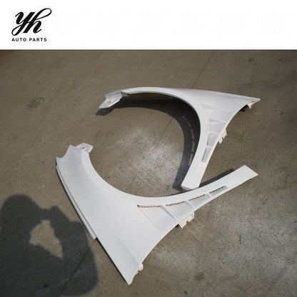 FRP Front Fender Vented Wing Left Right Pair for Volkswagen VW Scirocco R Cup Racing Body Parts 2008-2017 Kit Accessories