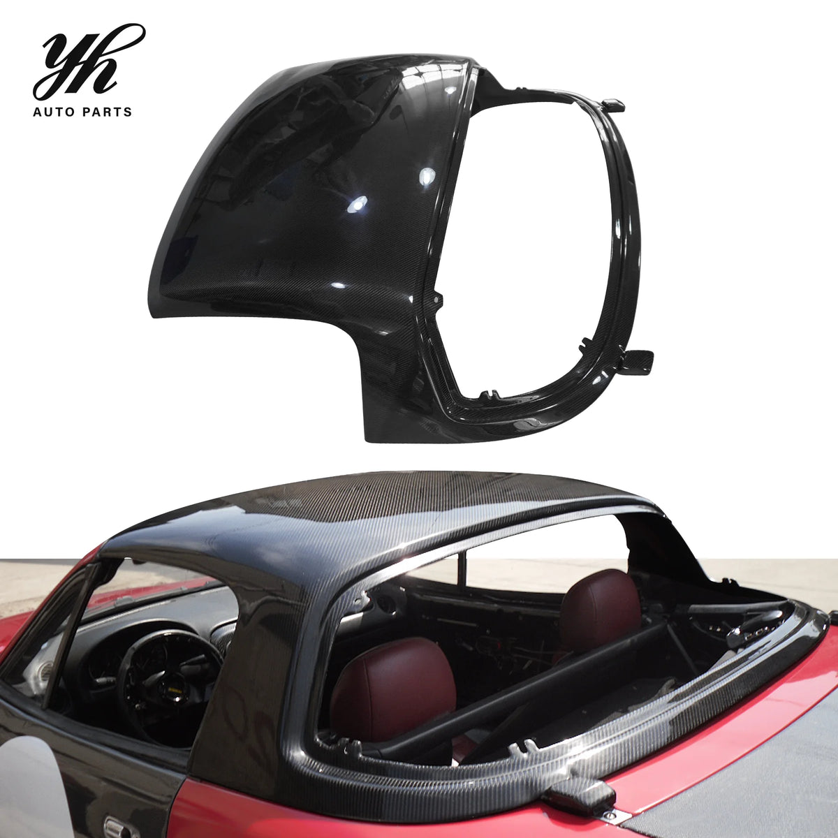 Style Carbon Fiber MX-5 Miata Carbon Door Panel Carbon Door Panel Trim for Mazda Miata MX-5 NC 2006-2015 Luxury JDM Accessories