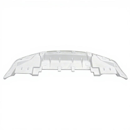 For 1999-2002 Skyline R34 GTR OEM Style Polished Black Front Bumper Bottom Lip with Under Tray Carbon Fiber