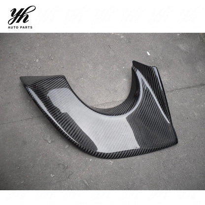 FOR Lancer Evolution 9 JM High Quality New Carbon Fiber Exhaust Heat Shield Black Easy Installation (Fits OEM Rear Bumper)