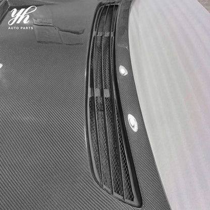 For S14 Early Dmax Carbon Fiber Engine Hood Bonnet