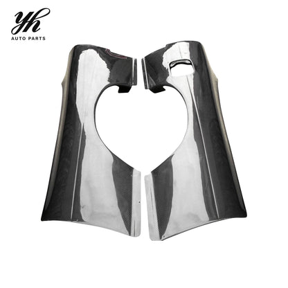 3K Twill Carbon Fiber Rear Over Fenders +50mm Widebody Flares for Nissan 180SX RS13 S13 240SX Hatchback Tuning