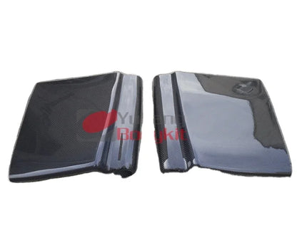 For CF   Universal Rear Bumper Side Diffuser  (Fit All Models for EVO & Subaru) Carbon Fiber
