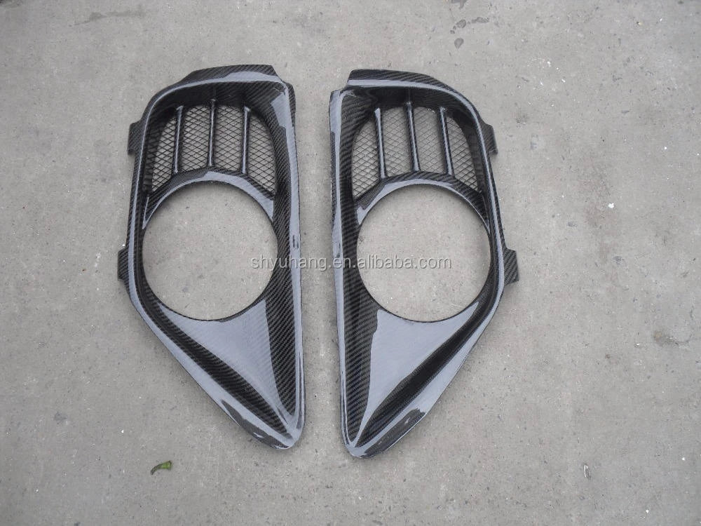 High Quality for Skyline R35 GTR Exhaust MCR Style Surround (pair) CF Carbon Fiber
