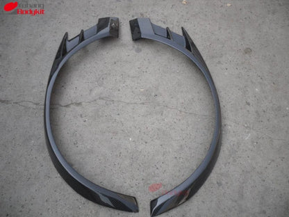 Premium Carbon Fiber Front Wide Fender Flares VC Look for Mitsubishi Evolution EVO8 EVO9 Bodykit Factory Wholesale