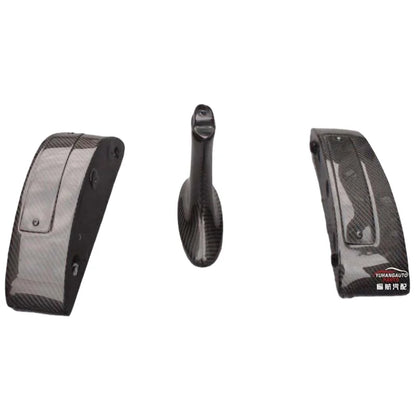 2008-2014 R35 GTR GTR35 CBA DBA OEM Spoiler H Style Higher Legs Carbon Fiber