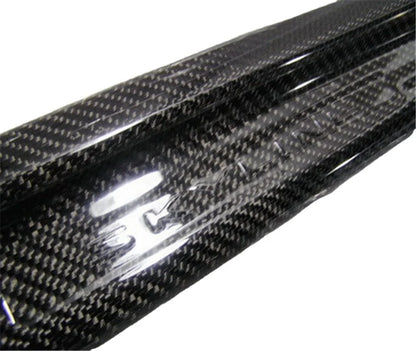 YH SKYLINE BNR34 R34 GTT GTR Door Sill Plate Kick Panel Kits with Carbon Fiber Black