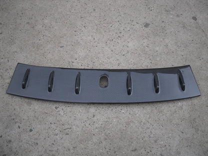 Yuhang Black Carbon Fiber Vortex Generator Roof Spoiler for Mitsubishi Lancer EVO 10 X (1989-1990) Non-SSS Fit Antenna Base