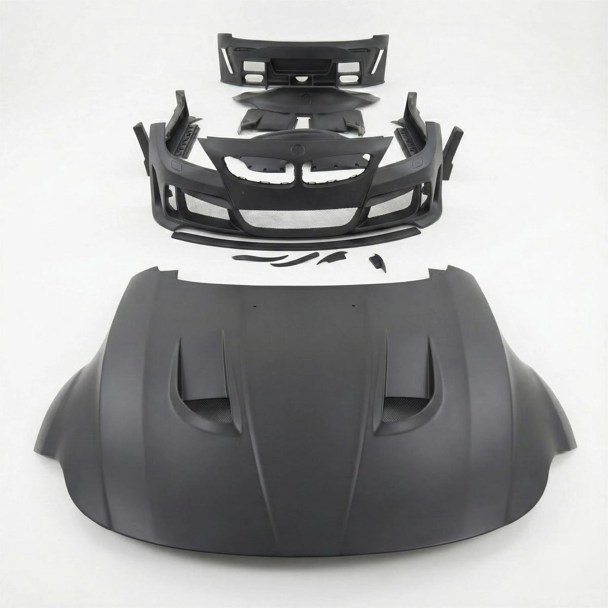 New Arrival Yuhang White Wide Body Kit for Z4 E89 Glass Fiber FRP Front/Rear Bumper Over Fenders Side Skirts 2009-2016