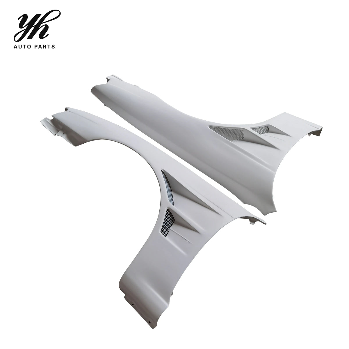 BN Sports Style FRP Front Over Fenders +30mm Widebody Flares for Nissan Silvia S14 Zenki Early Model 240SX Tuning