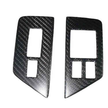 FOR R35 GTR Carbon Fiber Interiors Mirror Inner Panel Triangle