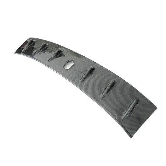 Yuhang Black Carbon Fiber Vortex Generator Roof Spoiler for Mitsubishi Lancer EVO 10 X (1989-1990) Non-SSS Fit Antenna Base