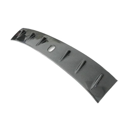 Yuhang Black Carbon Fiber Vortex Generator Roof Spoiler for Mitsubishi Lancer EVO 10 X (1989-1990) Non-SSS Fit Antenna Base