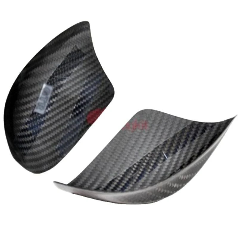 3K Twill Carbon Fiber Door Mirror Lower Bottom Housing Shells 2Pcs Set for Nissan GTR R35 2009 2010 2011 Accessories