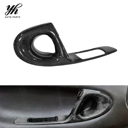 For RX7 FD3S RHD Inner Door Handle Replacement LHS (Left Hand Side) Carbon Fiber CF