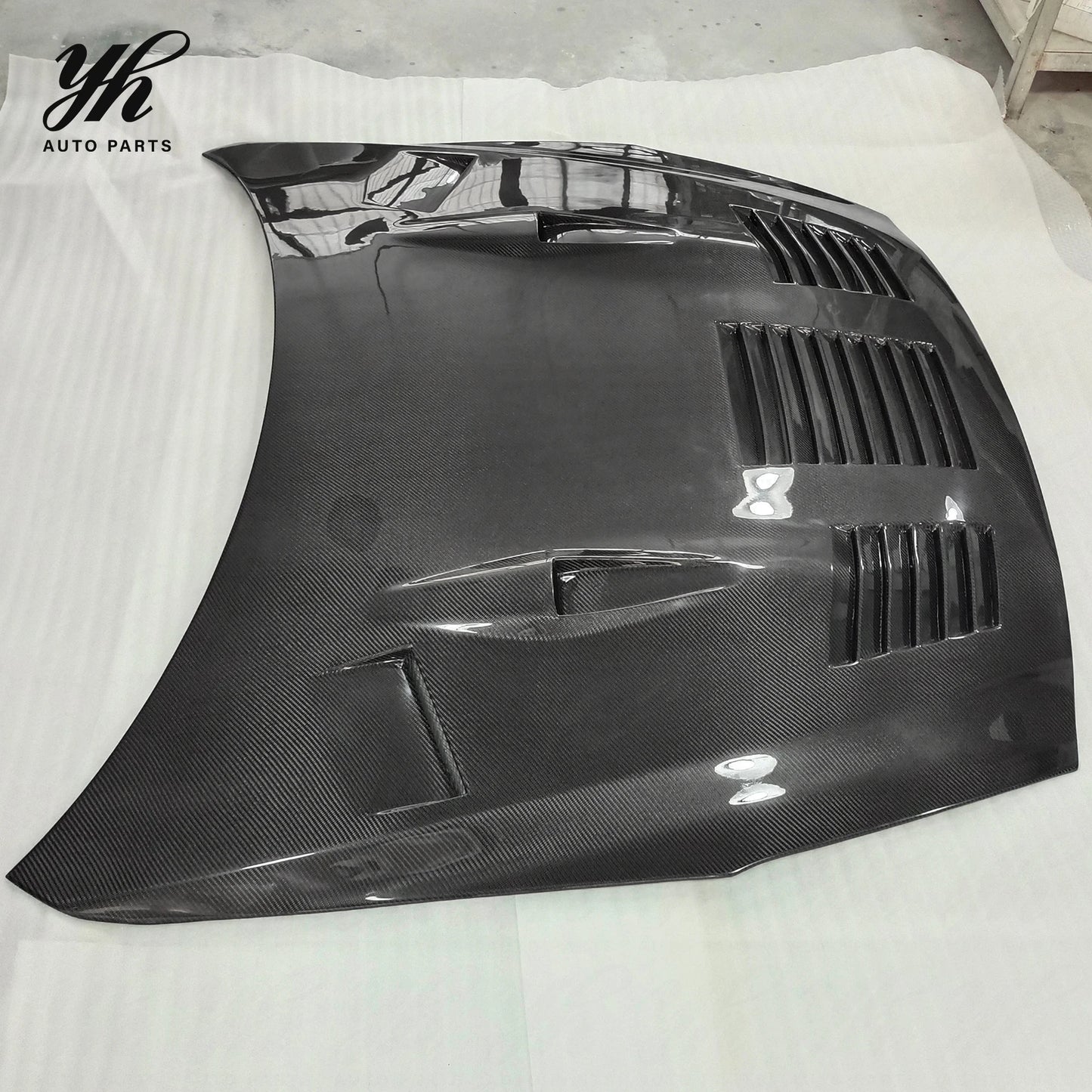 Car Carbon Fiber Hood Bonnet CF Fit for 2008-2014 Skyline R35 GTR GT-R CBA DBA GTII Style