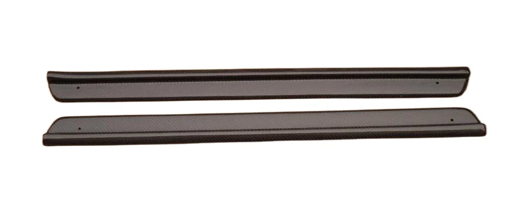 For 1995-1998 Skyline R33 GTR GTS Door Sill Interior Cover Trim 2Pcs Carbon Fiber CF