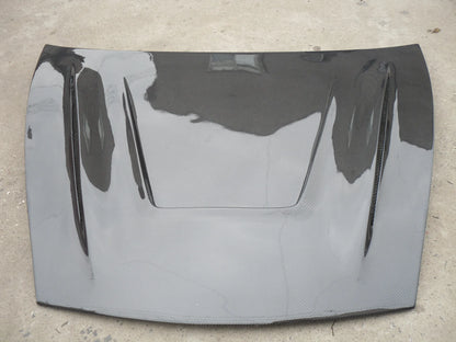 Auto Part Body Kit Vented Hood Bonnet for Carbon Fiber 997 CF Black YH Brand Easy Installation