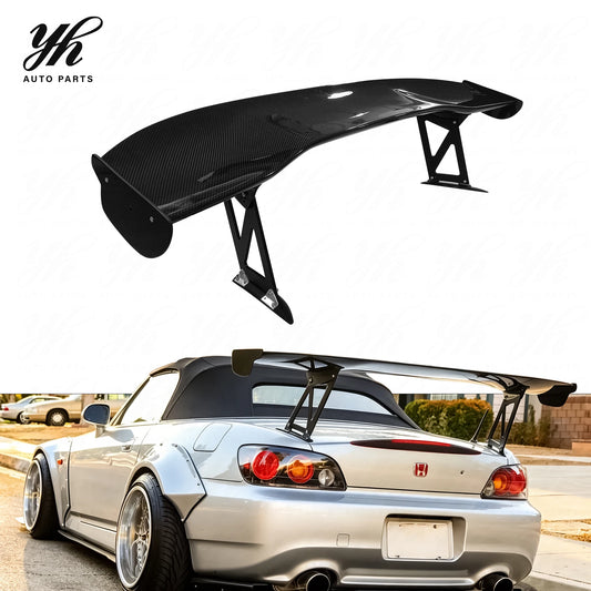 Carbon Fiber 1600mm S2000(160cm) GT Rear Spoiler Single Deck 3k Twill Weave