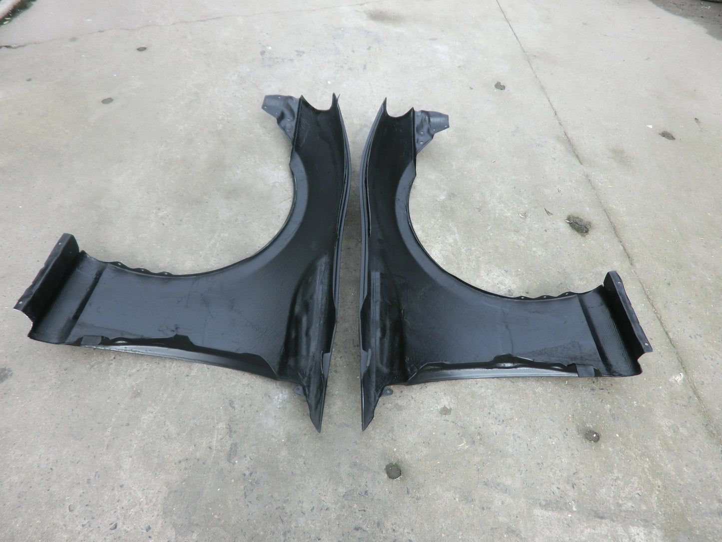Yuhang GT86 OEM Front Fender 2pcs Carbon Fiber Black for 2012-2016